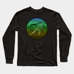 Kaiju King Green Long Sleeve T-Shirt